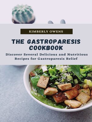 cover image of THE GASTROPARESIS COOKBOOK
